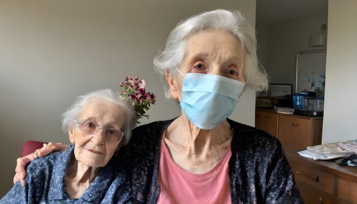 In quarantine with 90-year-old great auntie