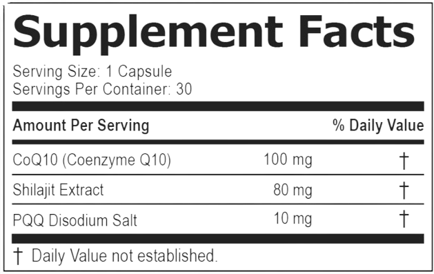 Cardio Clear 7 Supplement Facts
